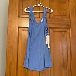Blue tank top
